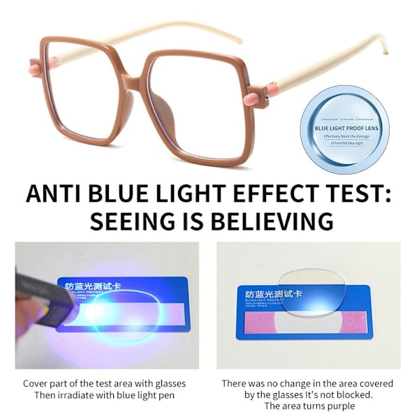 Kids Glasses Mukavat silmälasit CLEAR BROWN CLEAR BROWN Clear brown