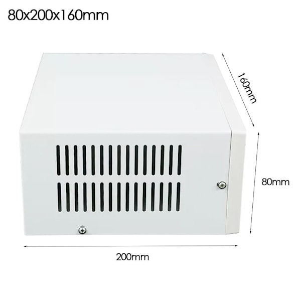 Kapsling Project Case Kopplingsdosa 80X200X160MM 80x200x160mm