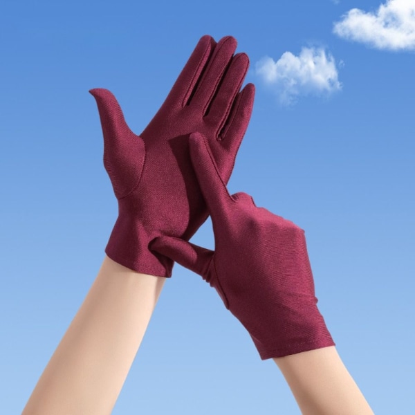 Ajohanskat Seremonialliset Gloves PUNAINEN red