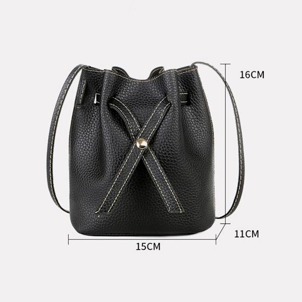 Bucket Bag Muotilaukku PUNAINEN PUNAINEN Red