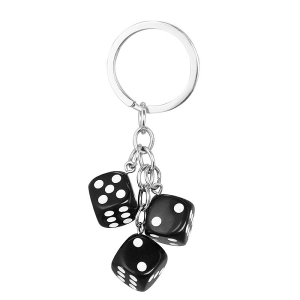 3 kpl Avainnippu Dice Avaimenperä STYLE 1 STYLE 1 Style 1
