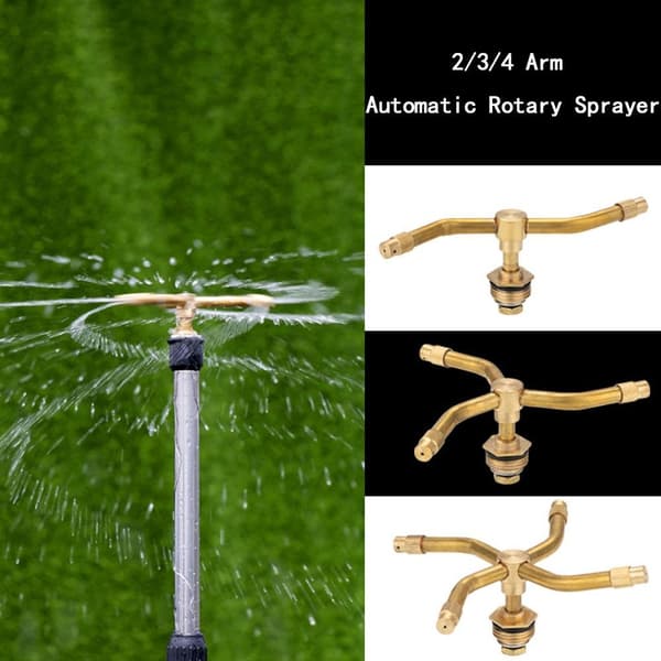 Automatisk roterende sprøytesprinklerhode 2 ARM 2 ARM 2 Arm