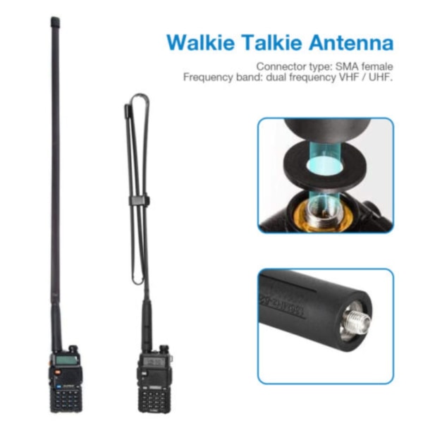 Antenne taktisk walkie talkie 4071 | Fyndiq