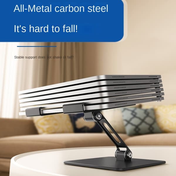 Bærbar Stand Bærbar Holder GRÅ Grey