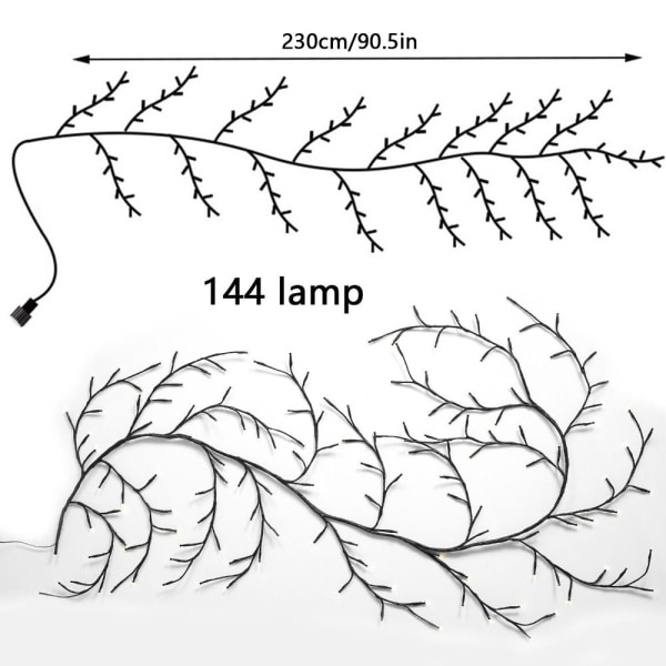 Willow Vine Light Branch String Light EU PLUG EU Plug
