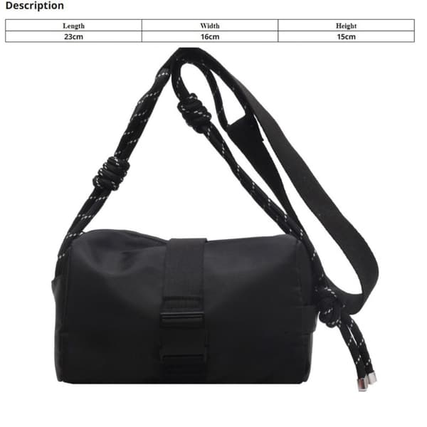 Toast Bag Box Bag SORT black
