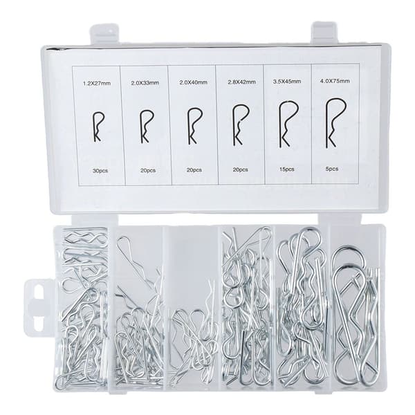 110 stk Splint Hårnåler R Shape Clips