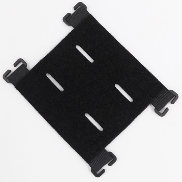 Molle Patches fästkrok SVART STYLE 1 STYLE 1 Black Style 1-Style 1