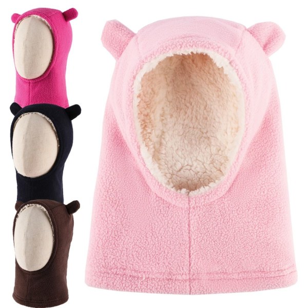 Lasten huivihattu Baby pehmeä Balaclava PINK pink