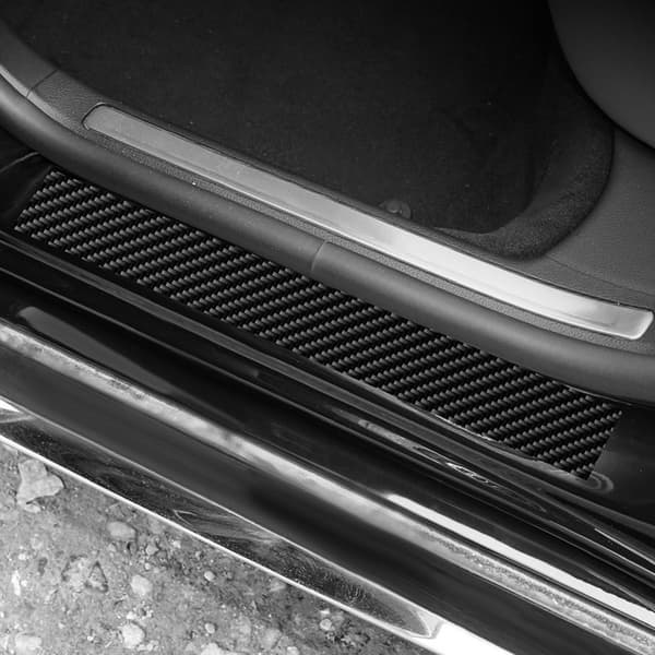Bil Bakre Støtfanger-klistremerke Auto Protective Pad GRÅ gray