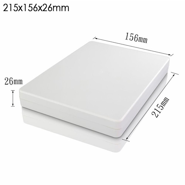 Elektroninen projektilaatikko vedenpitävä cover 215X156X26MM 215x156x26mm