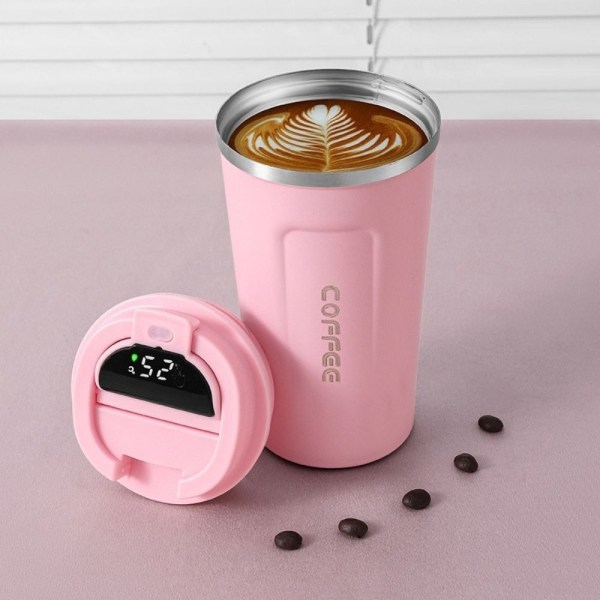 Kaffekrus Isoleret kop PINK Pink