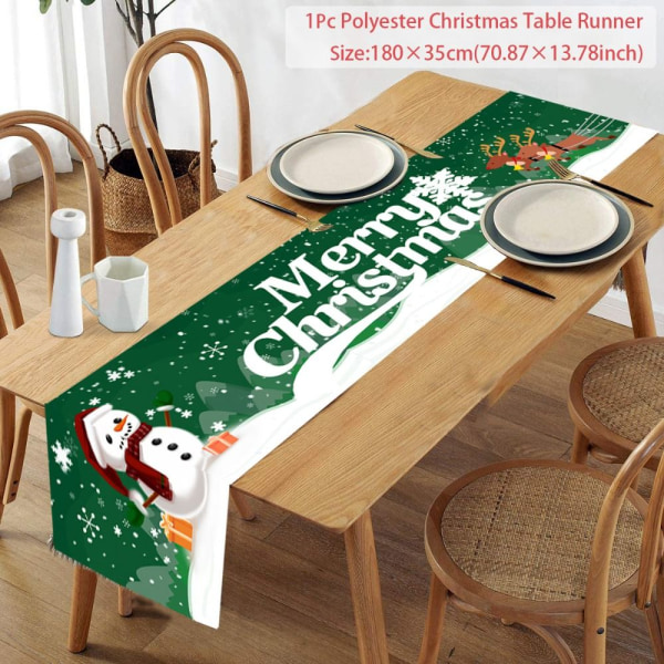 Joulupöytäliina Xmas Table Runner 8 8 8