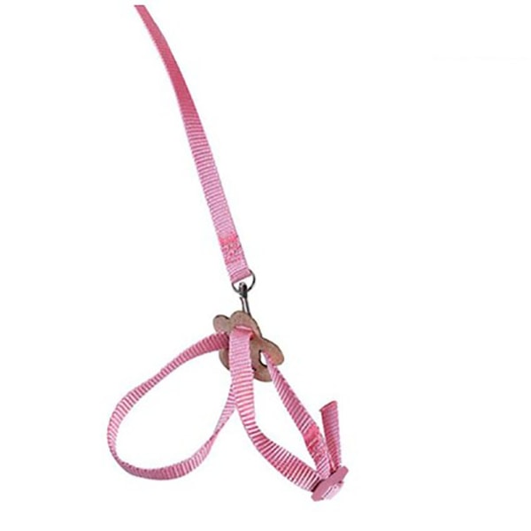 Papegøje Fuglehalsbånd Sele Lizard Traction Rope BLÅ Blue
