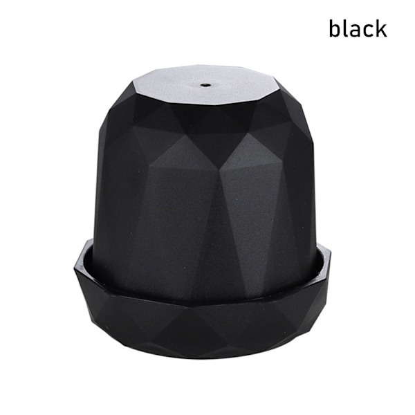 1 kpl Noppakuppi Noppasäiliö MUSTA MUSTA black