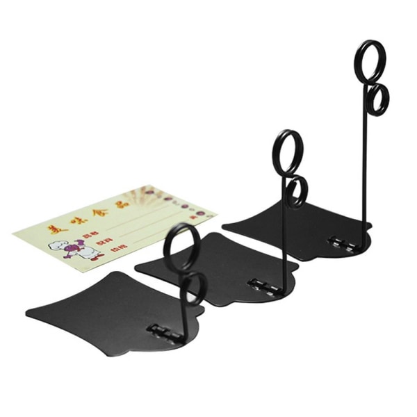 2kpl Paikkakorttipidike Pöydän numeroteline 10CM8 SHAPE 8 SHAPE 10cm8 Shape