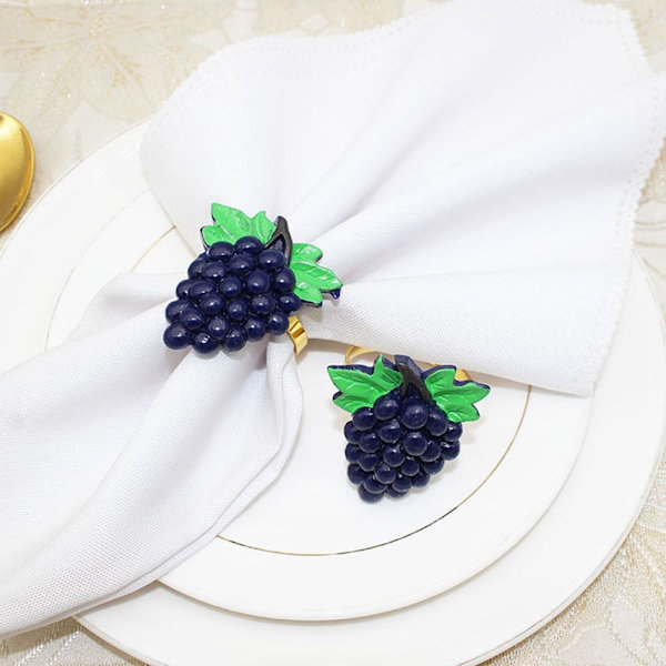 Frugt Servietringe Servietholdere DRUER DRUER Grapes