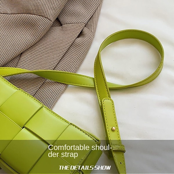 Rutete skuldervesker Quiltet tøyveske BEIGE BEIGE