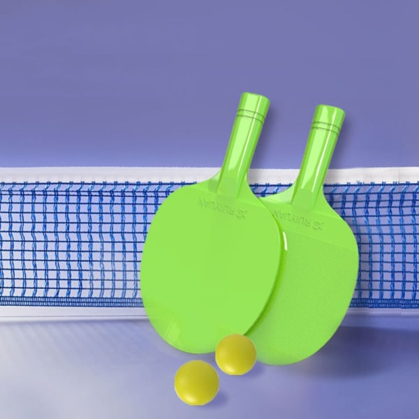 1 Set Bordtennisracket Ping Pong Paddel BLÅ blue