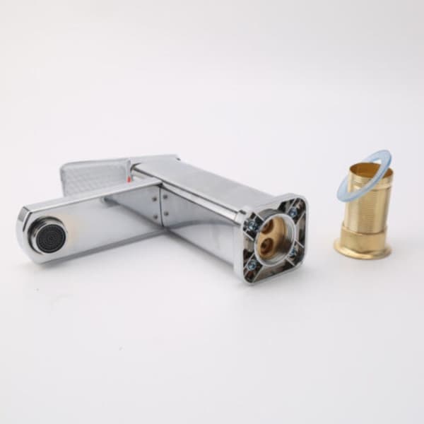 Badrumskranar Blandare Handfatskran SILVER Silver