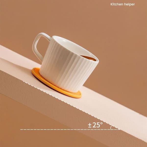 8 stk/sett Burger Shape Coaster Cup Pad Isolasjonsmatte