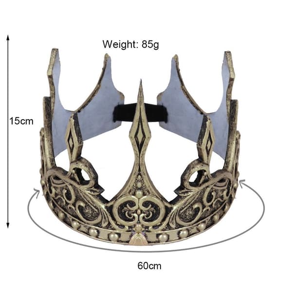 King'S Crown Middelalder King's Crown Head SØLV silver