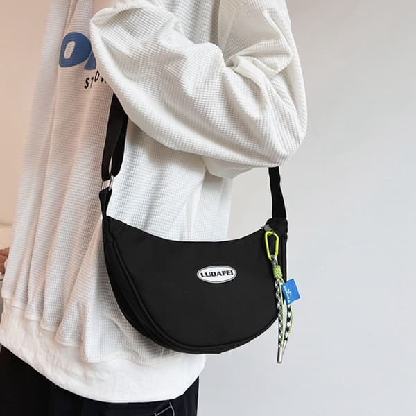 Sling Dumpling Bag Skulder Håndtasker SORT black