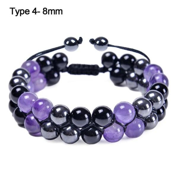 Par Armbånd Beaded Armbånd 8MMTYPE4 TYPE4 8mmType4