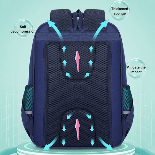 Skolesekk Primary School Bags Barn Ryggsekk green Large