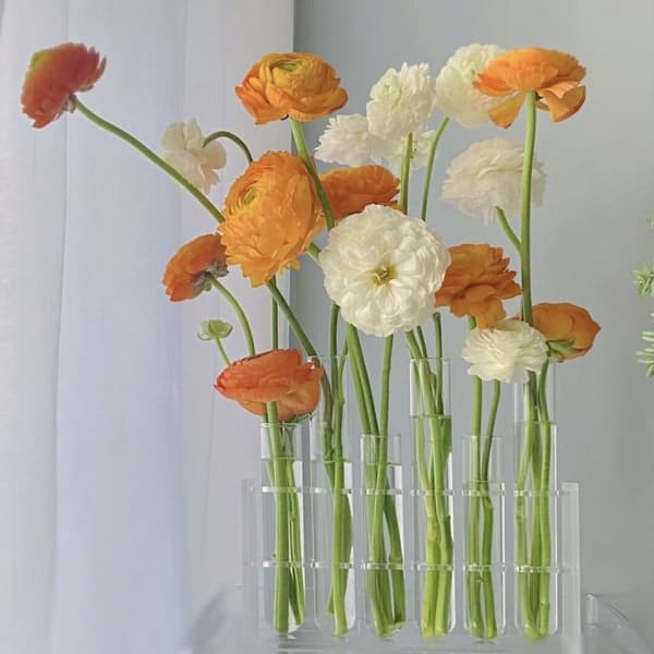 Hængslet blomstervase Glasvase A A A