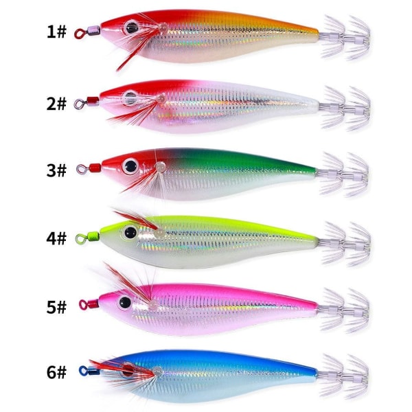 kutoa Squid Hook Octopus Bait 2 2 2