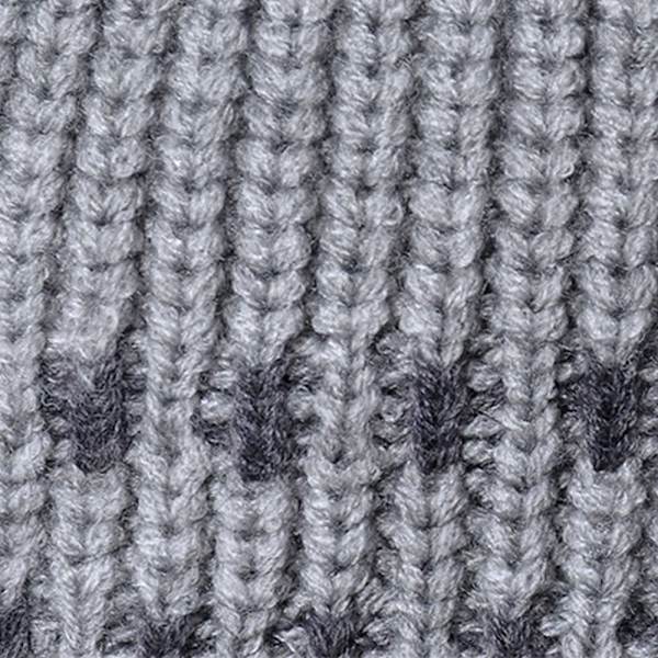 Mössor Mössor Stickad cap LJUSGRÅ light grey