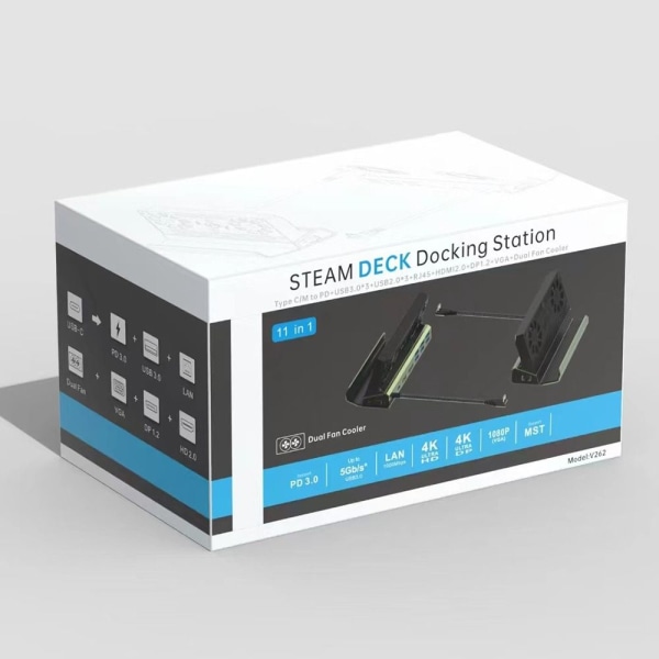 Spillkonsollstativbase USB Type-C Hub 5-IN-1 5-IN-1 5-in-1