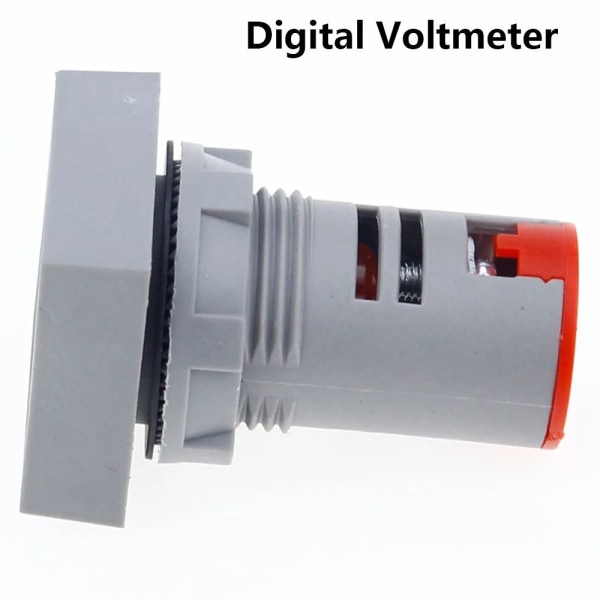 Digital Voltmeter Volt Spänningsmätare VIT White