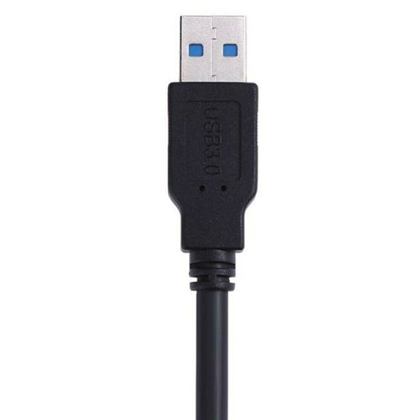USB 3.0 Square Panel Flush Mount förlängningskabel med spänne 1M