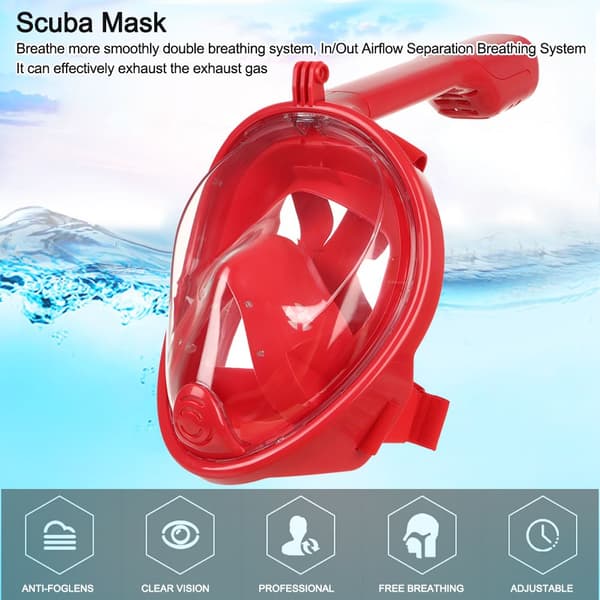 Snorkelmask Simmask BLÅ L BLÅ L