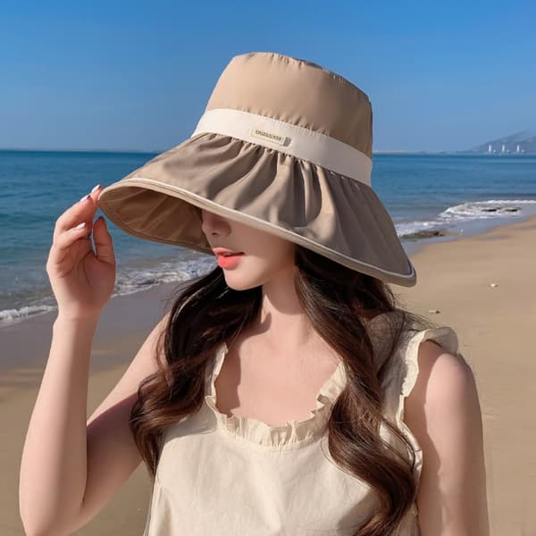 Bucket Hat Panama Cap MUSTA Black
