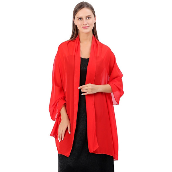 Aftenkjoler Sjal Lady Cape Wraps RØD RØD Red