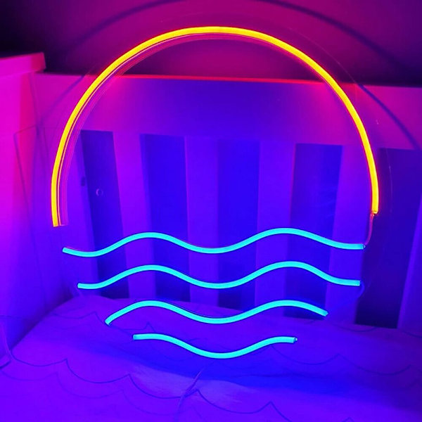 LED Sunset Sunrise Neon Neon-skiltlys B B B