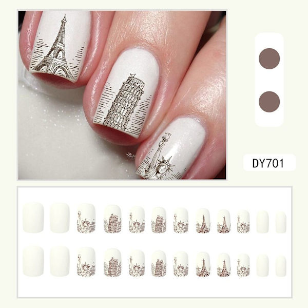 Falska naglar Fake Nials DY701 DY701 DY701