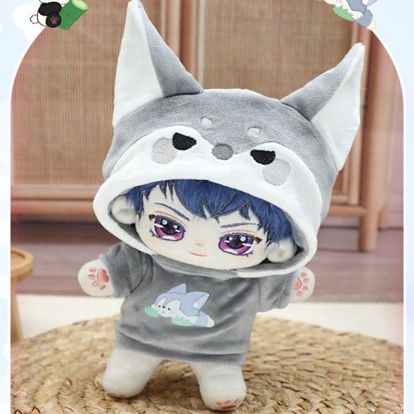 Dockkläder Bodysuit Docka Hoodies WOLF Wolf