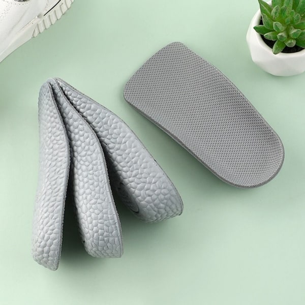 Høydeøkende innleggssåler Halv størrelse skopute GRÅ 3,5 CM2 PAR 2 grey 3.5cm2 pair-2 pair