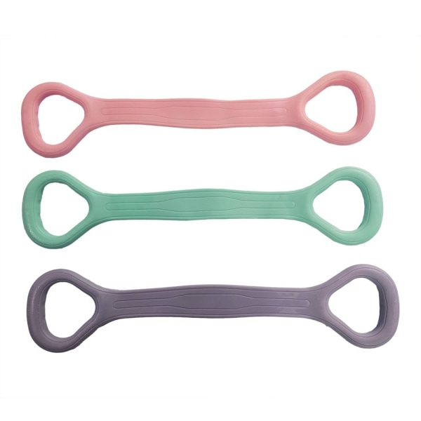 Trening Elastisk tau Fitness Resistance Bands ROSA Pink