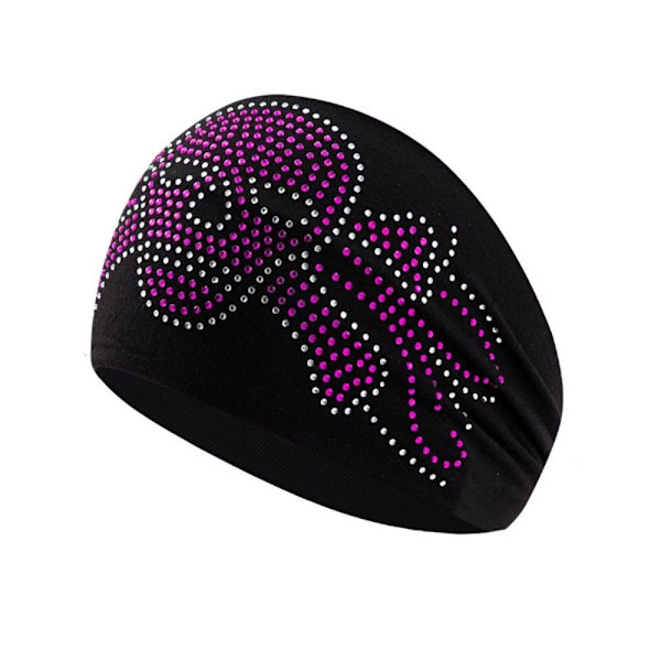 Krystal bred pandebånd Yoga pandebånd 2 2 2
