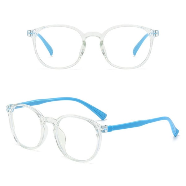 Lasten Anti-Blue Light Glasses Pyöreät silmälasit VIHREÄ Green