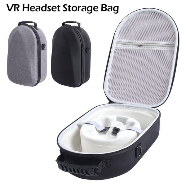 VR Headset Förvaringsväska Case GRÅ gray