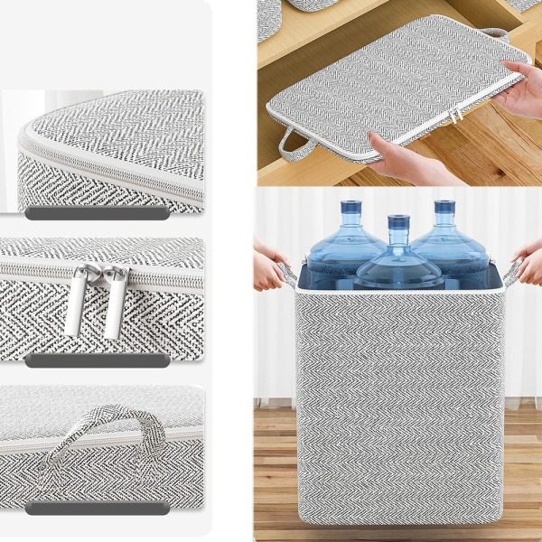 Oppbevaringspose for klær Quilt Oppbevaringskurv 150L 150L
