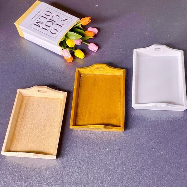 Dockhus Miniatyrmöbler Köksfruktfat 4 4 4