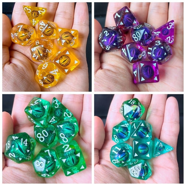 Dragon Eye Dice Longan Dice MULTICOLOR Multicolor