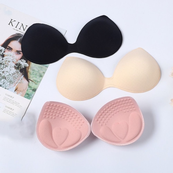 Paksut rintaliivit Bikini Insert Pads MUSTA TYYPPI1 TYYPPI1 black type1-type1